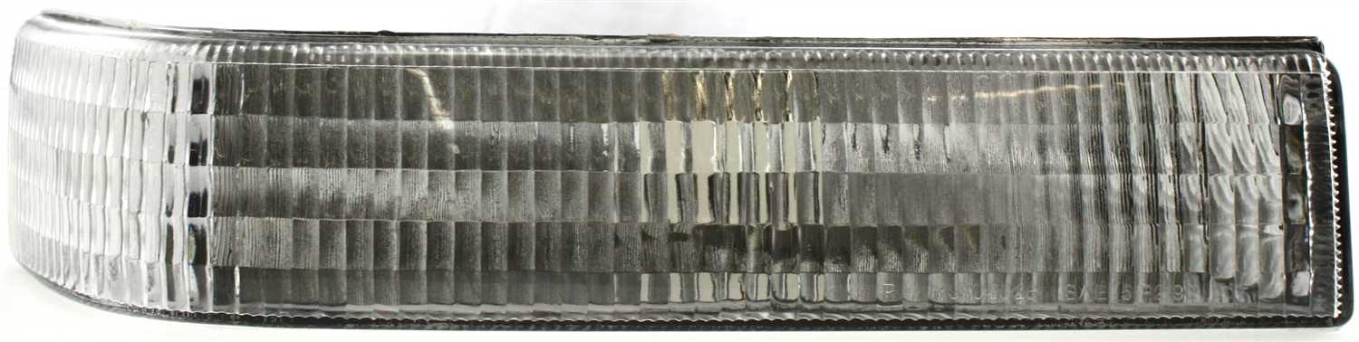 Signal Light for Jeep Grand Cherokee 1993-1996, Right (Passenger), Lens and Housing, Below Headlamp, Replacement