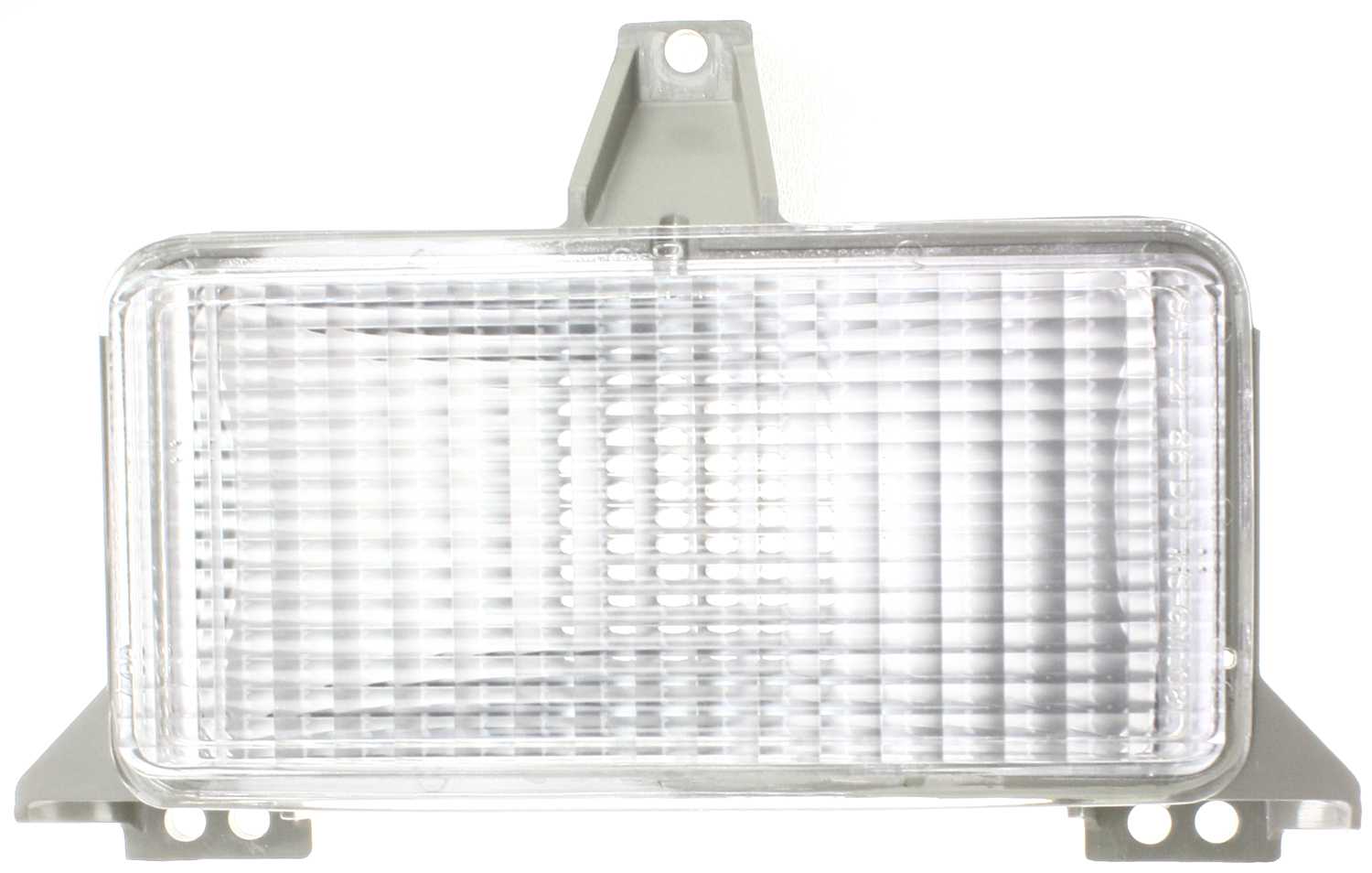 Park Light Lens and Housing for Chevrolet Suburban (1983-1988), Right (Passenger) Equals Left (Driver), with Single Headlights, Replacement