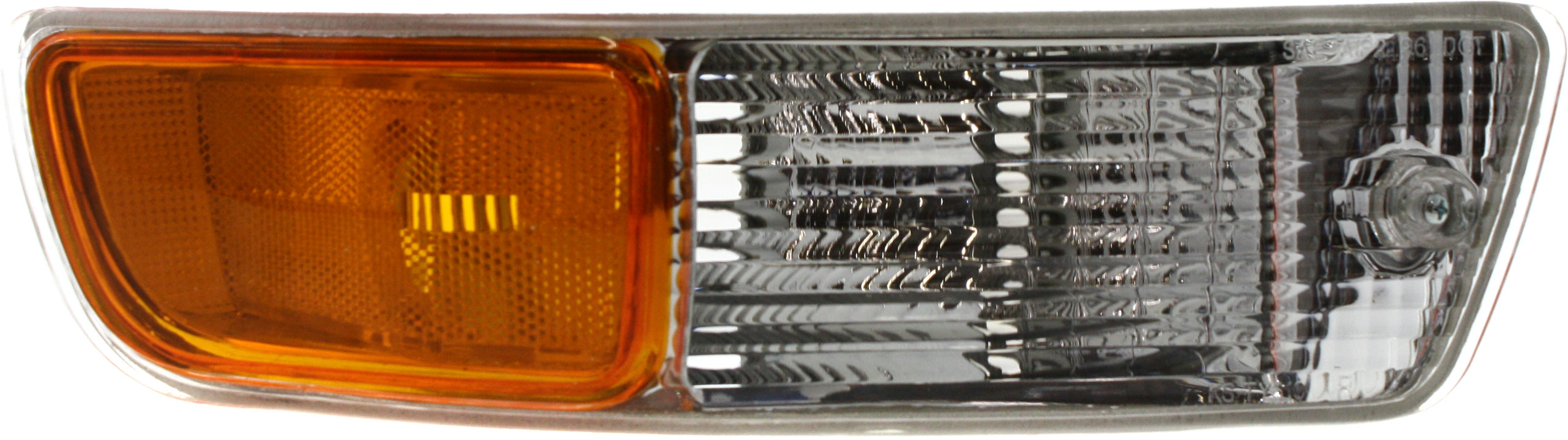 Right (Passenger) Corner Light for 1998-2000 Toyota RAV4, Lens and Housing, Replacement (CAPA Certified)