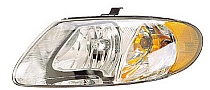 2001 - 2007 Chrysler Town & Country Headlight Assembly (with 113 Inch Wheelbase) - Left (Driver) Replacement