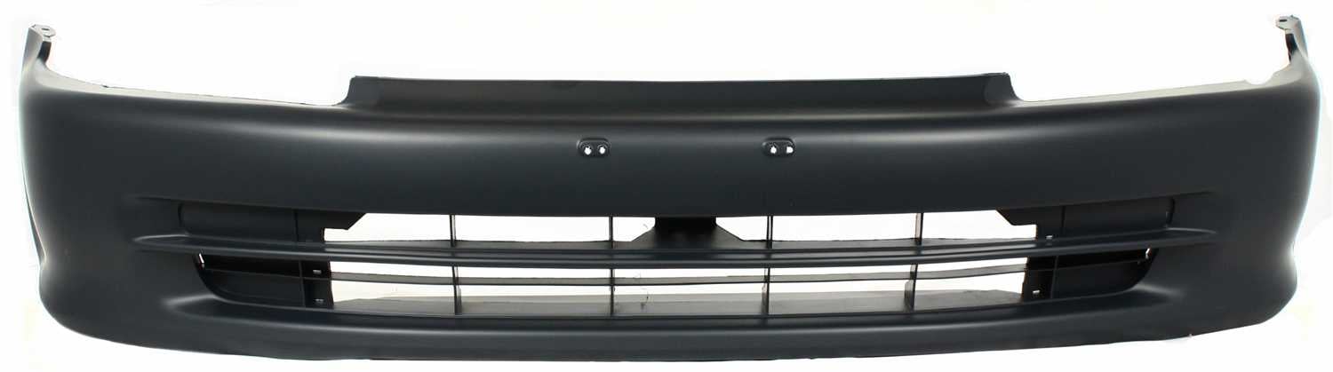 Front Bumper Cover for Honda Civic 1992-1995, Primed (Ready to Paint), Suitable for 4-Door Sedan, Replacement