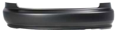 Rear Bumper Cover for 1992-1995 Honda Civic, Primed (Ready to Paint), Suitable for Hatchback Model, Replacement