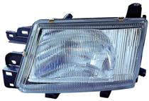 Left (Driver) Headlight Assembly for 1999 - 2000 Subaru Forester, Front Replacement Housing/Lens/Cover, Composite;  84001FC110