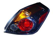 Right (Passenger) Tail Light Assembly for 2007 - 2009 Nissan Altima, Rear Tail Light / Lens / Cover Replacement,  26550ZN50A
