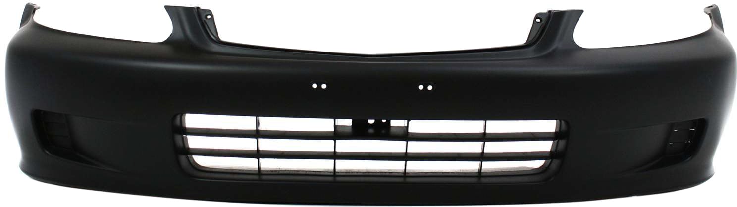 Front Bumper Cover for Honda Civic 1999-2000, Primed (Ready to Paint), Replacement