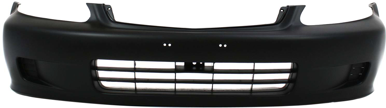 Front Bumper Cover for Honda Civic 1999-2000, Primed (Ready to Paint), Replacement