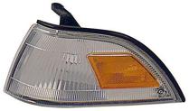 Right (Passenger) Parklight Assembly for 1988-1992 Toyota Corolla Sedan, Corner Light Assembly Replacement/Lens Cover, USA Built, 8161002020, Replacement