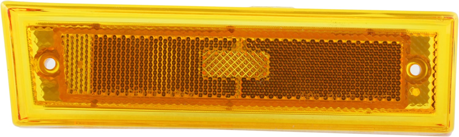 Front Side Marker Light for Chevrolet Suburban (1981-1991), Right (Passenger) Side, Lens and Housing, without Chrome Trim, Replacement