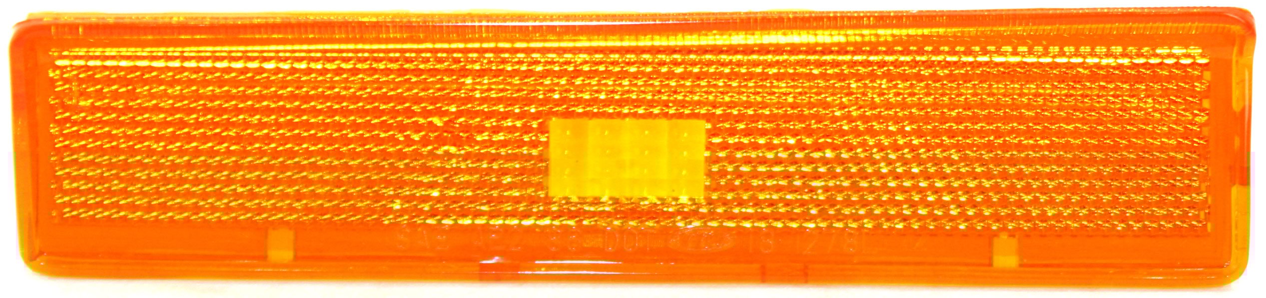 Front Side Marker Light for Ford F-Series 1980-1986, Left (Driver) Lens and Housing, On Fender, Replacement - Fits F-100, F-150, F-250, F-350