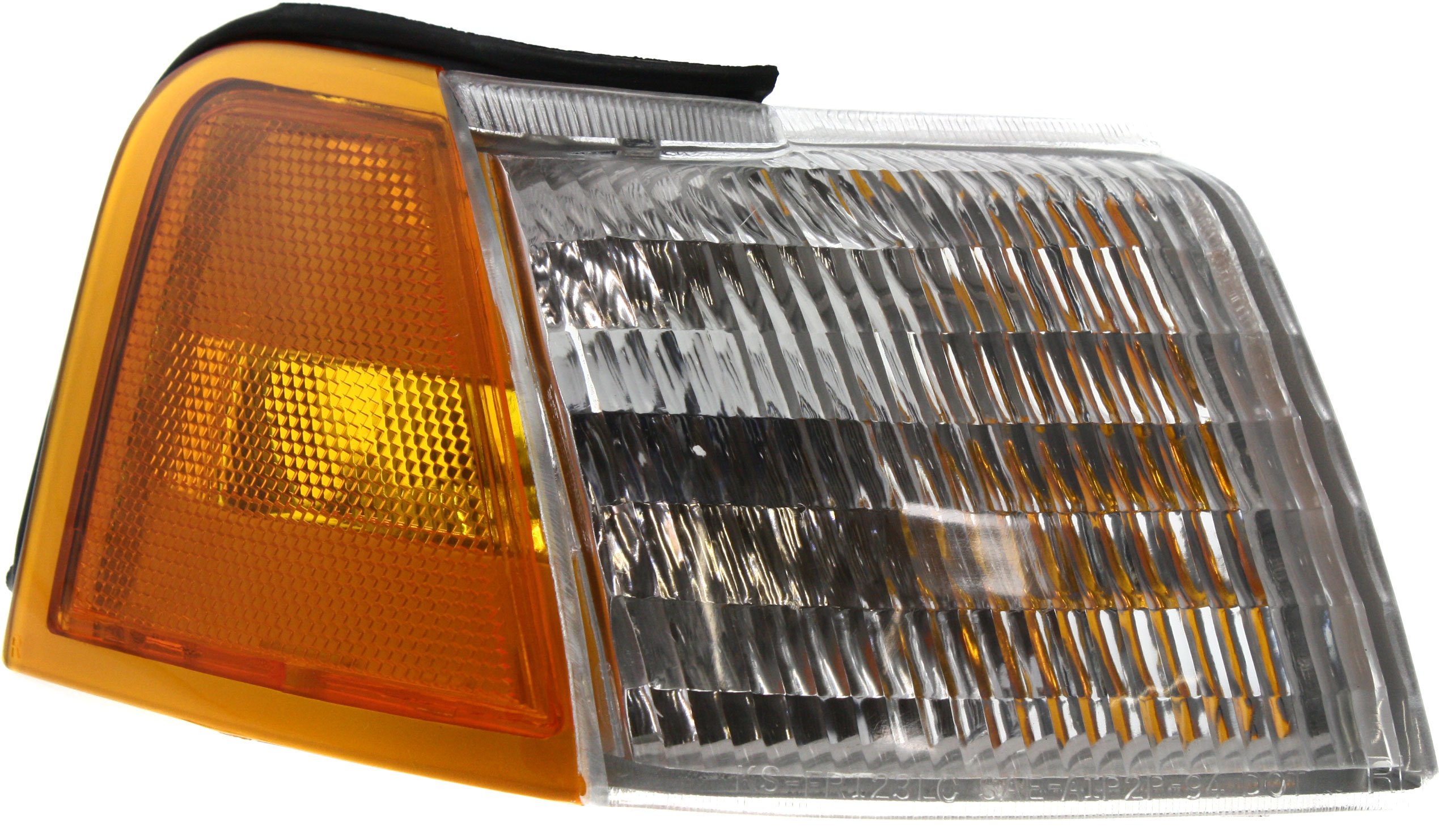 Corner Light Lens and Housing for Mercury Cougar 1989-1995, Right (Passenger) Side, Replacement