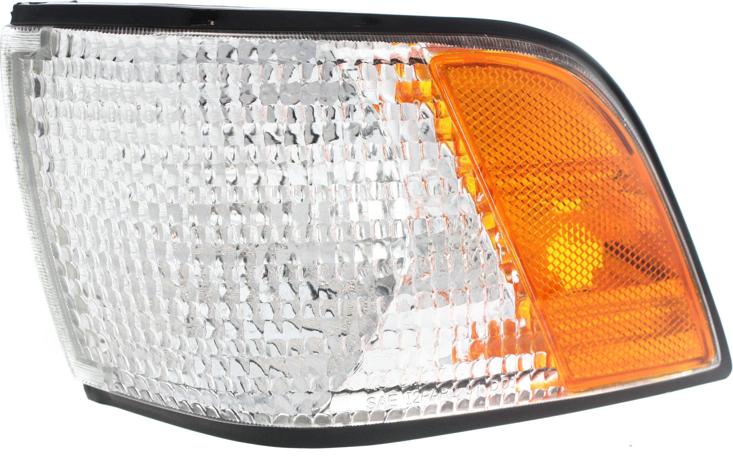 Corner Light for Buick Century 1991-1996, Left (Driver) Side Marker, Lens and Housing, Replacement