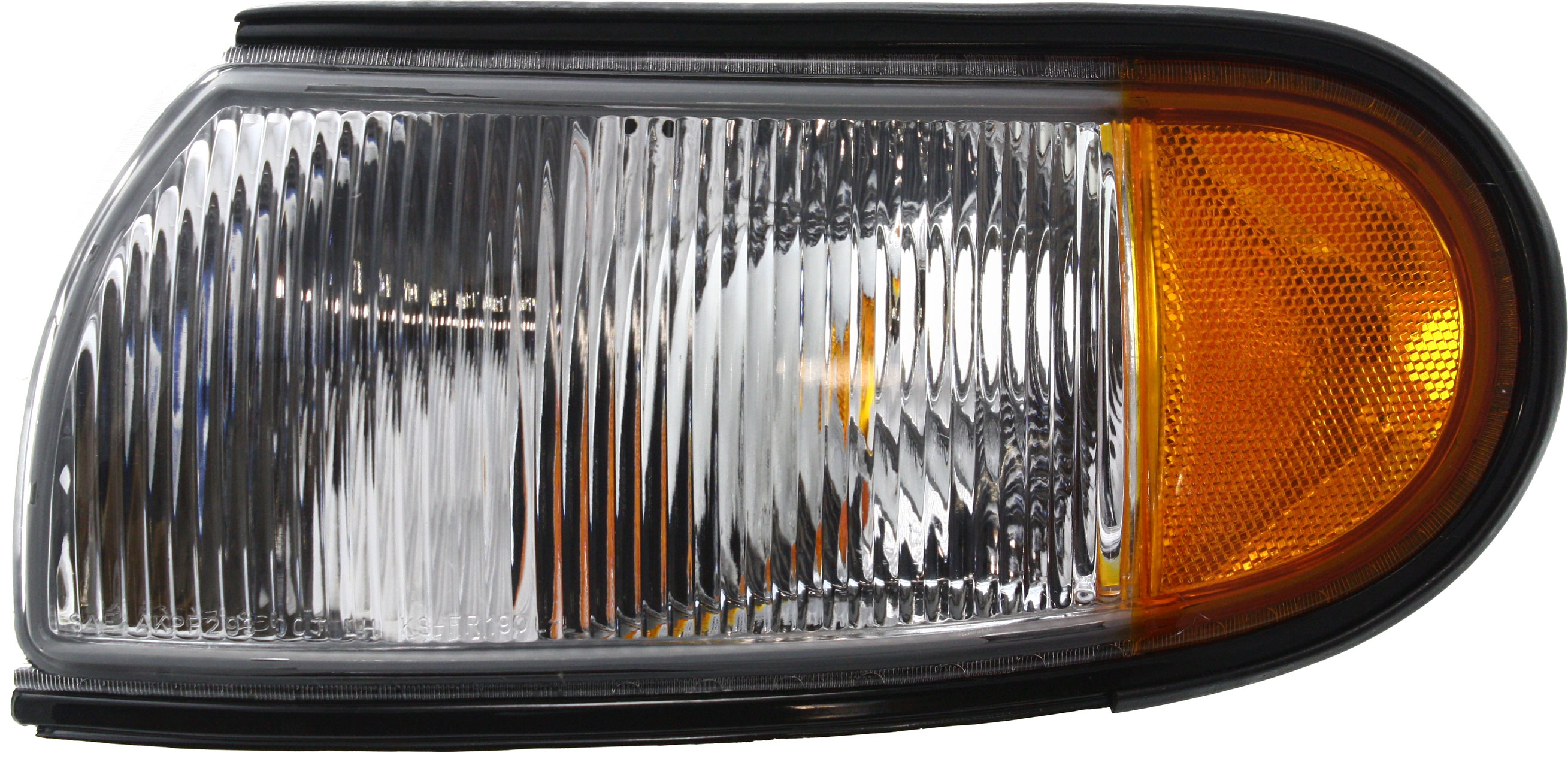 Corner Light for Nissan Quest 1993-1995, Left (Driver) Lens and Housing, Next to Headlight, Replacement