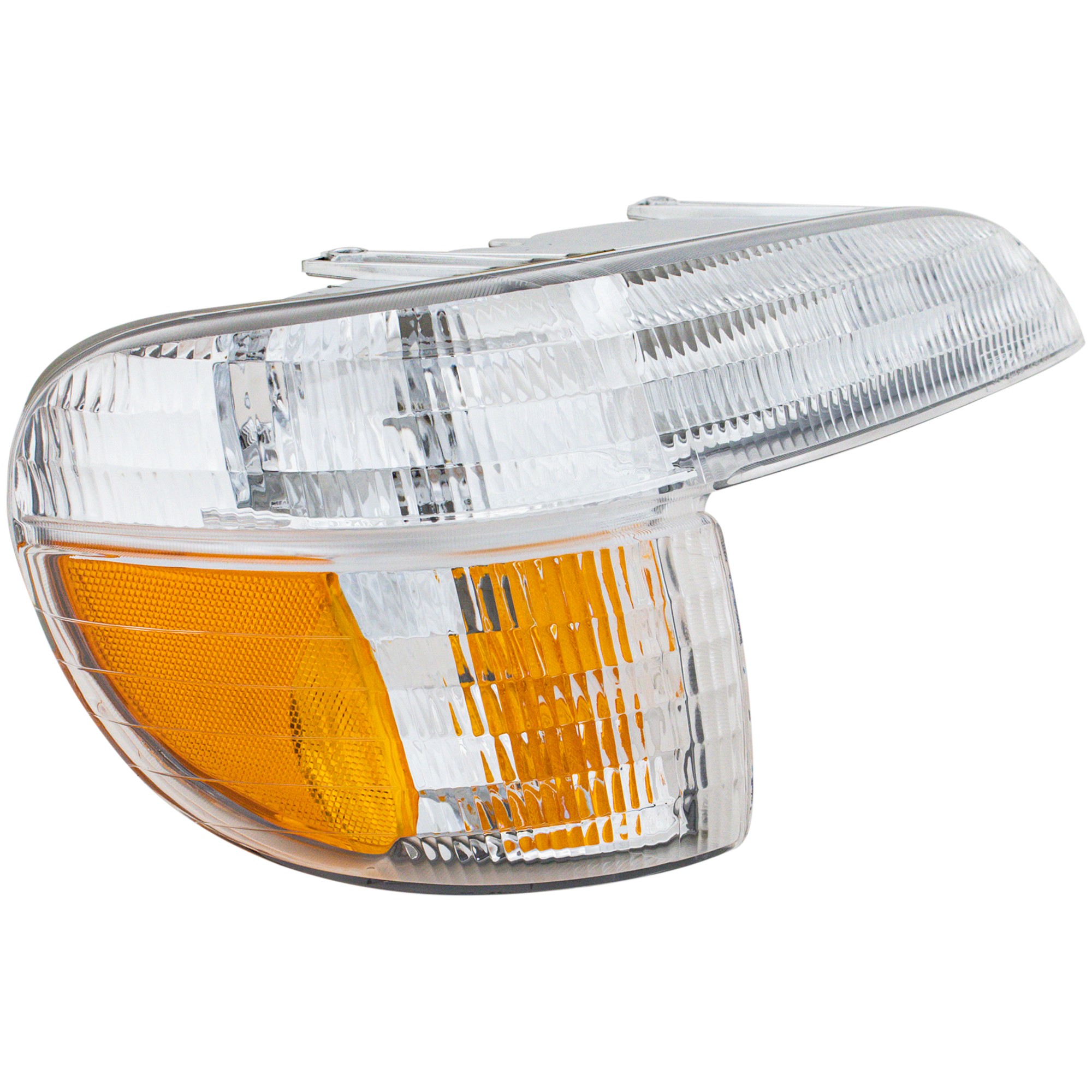 Corner Light Lens and Housing for Ford Explorer 1995-2000, Mercury Mountaneer 1997, Right (Passenger) Side, Replacement