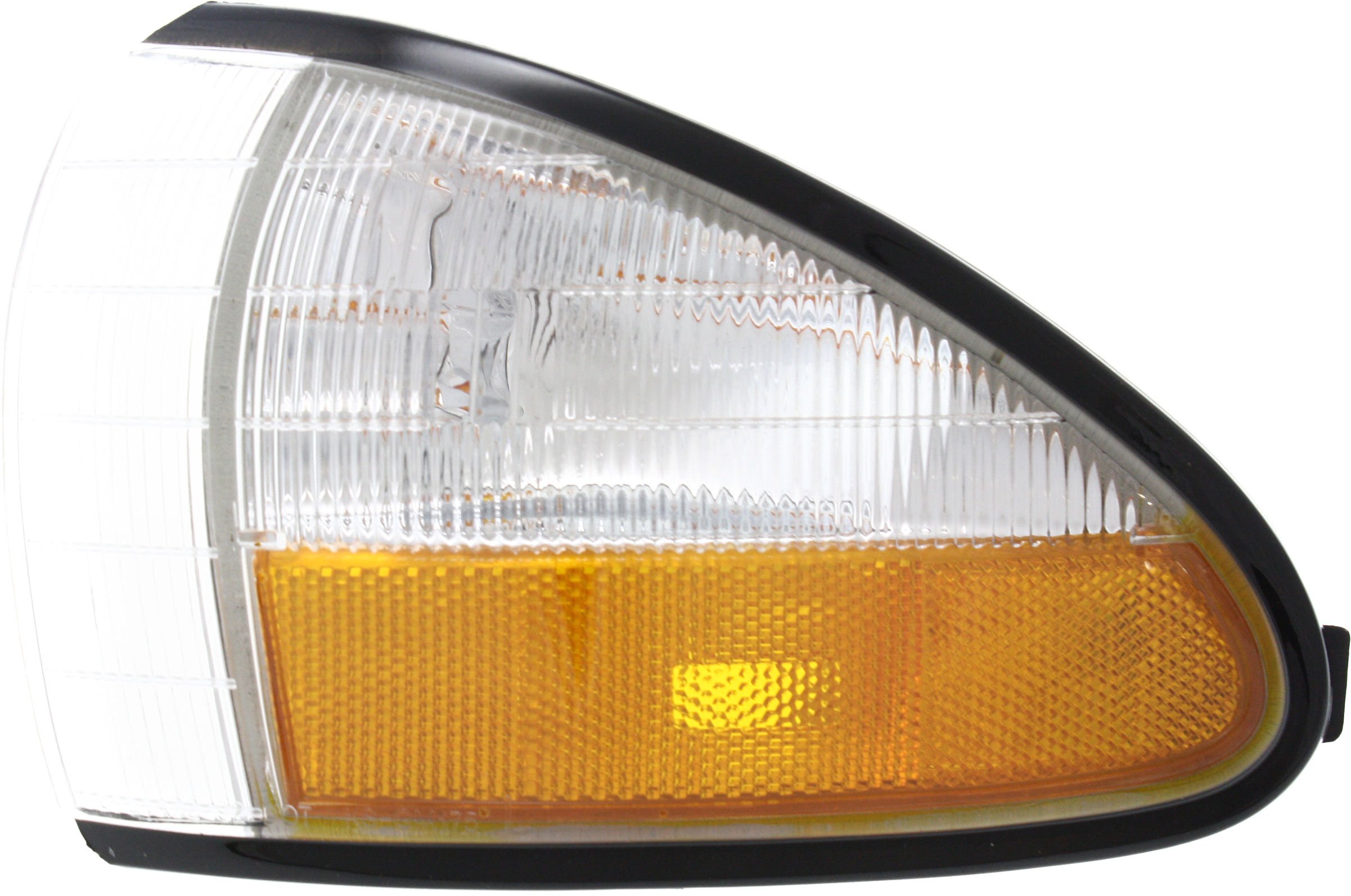 Corner Light Lens and Housing for 1992-1995 Pontiac Bonneville, Left (Driver), Replacement