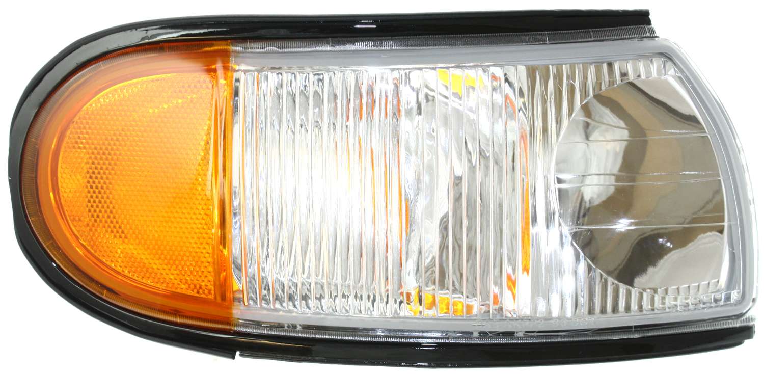 Corner Light for Nissan Quest 1996-1998, Right (Passenger) Side, Lens and Housing, Placement Next To Headlight, Replacement