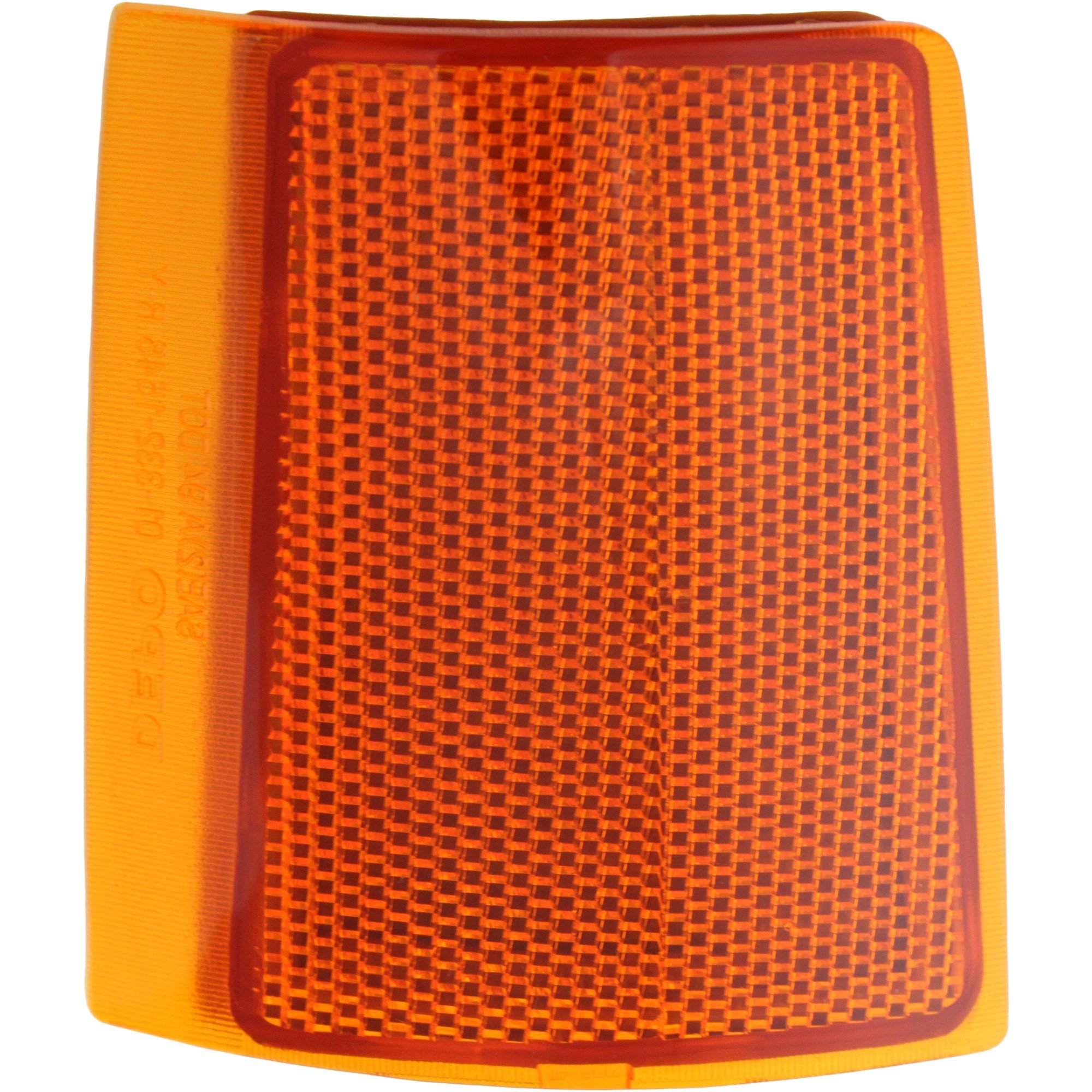 Side Reflector Light for C/K Full Size Pickup 1994-2002, Left (Driver), Front, Upper, for Composite Dual Headlight, Replacement