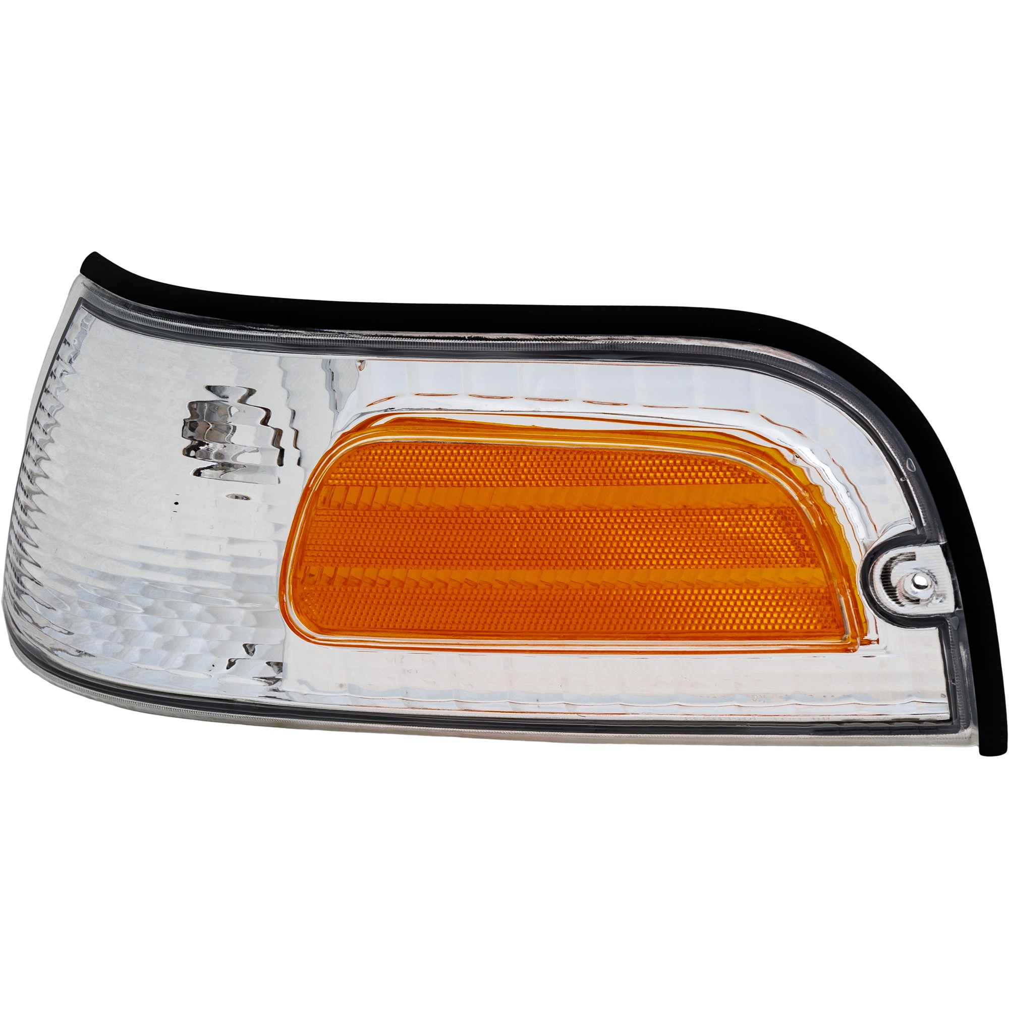 Corner Light Lens and Housing for Ford Crown Victoria 1998-2011, Left (Driver) Side Marker Light, Replacement