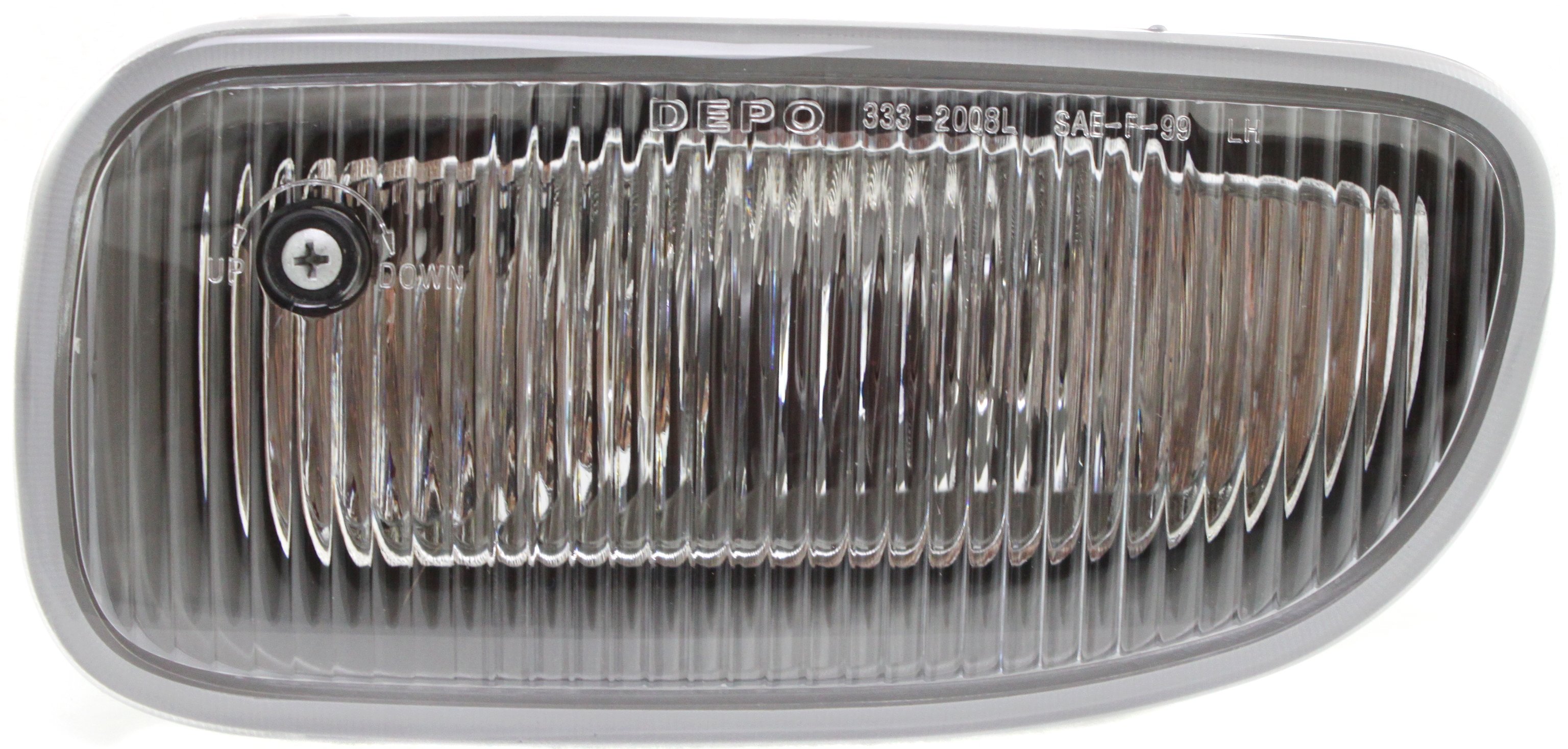 Front Fog Light Assembly for Jeep Grand Cherokee 1999-2001, Left (Driver), Replacement