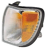 Left (Driver) Park Light Lens/Housing for 1999 - 2004 Nissan Pathfinder, Corner Light Assembly Replacement / Lens Cover,  261292W600, from 12/98
