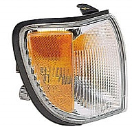 Right (Passenger) Corner Light Assembly Lens Cover for 1999 - 2004 Nissan Pathfinder, Parklight Housing, from 12/98,  261242W600, Replacement