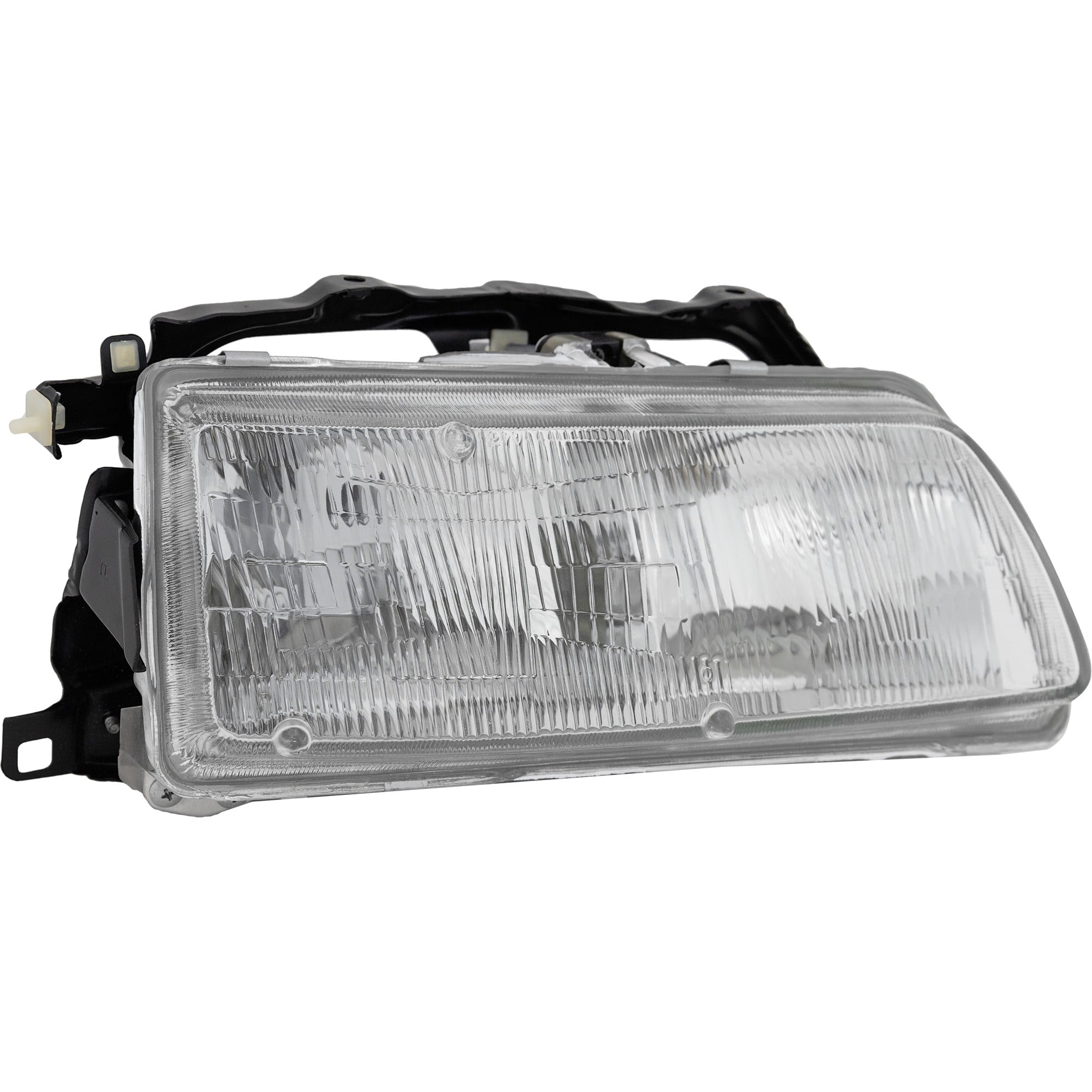 Headlight Assembly for Honda Civic 1990-1991, Right (Passenger) Side, Halogen, Replacement