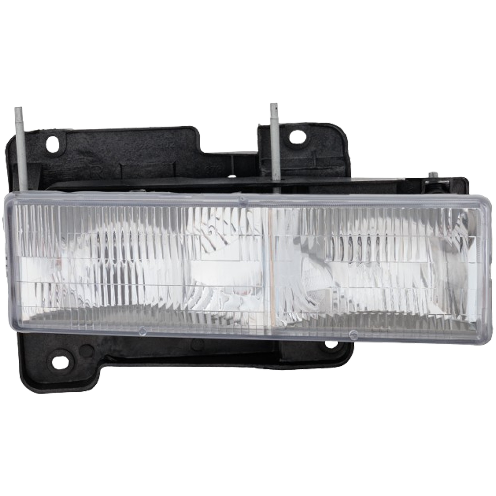 Headlight Assembly for Chevrolet C/K Full Size Pickup 1988-2002, Suburban 1992-1999, Right (Passenger) Side, Composite, Halogen, Replacement