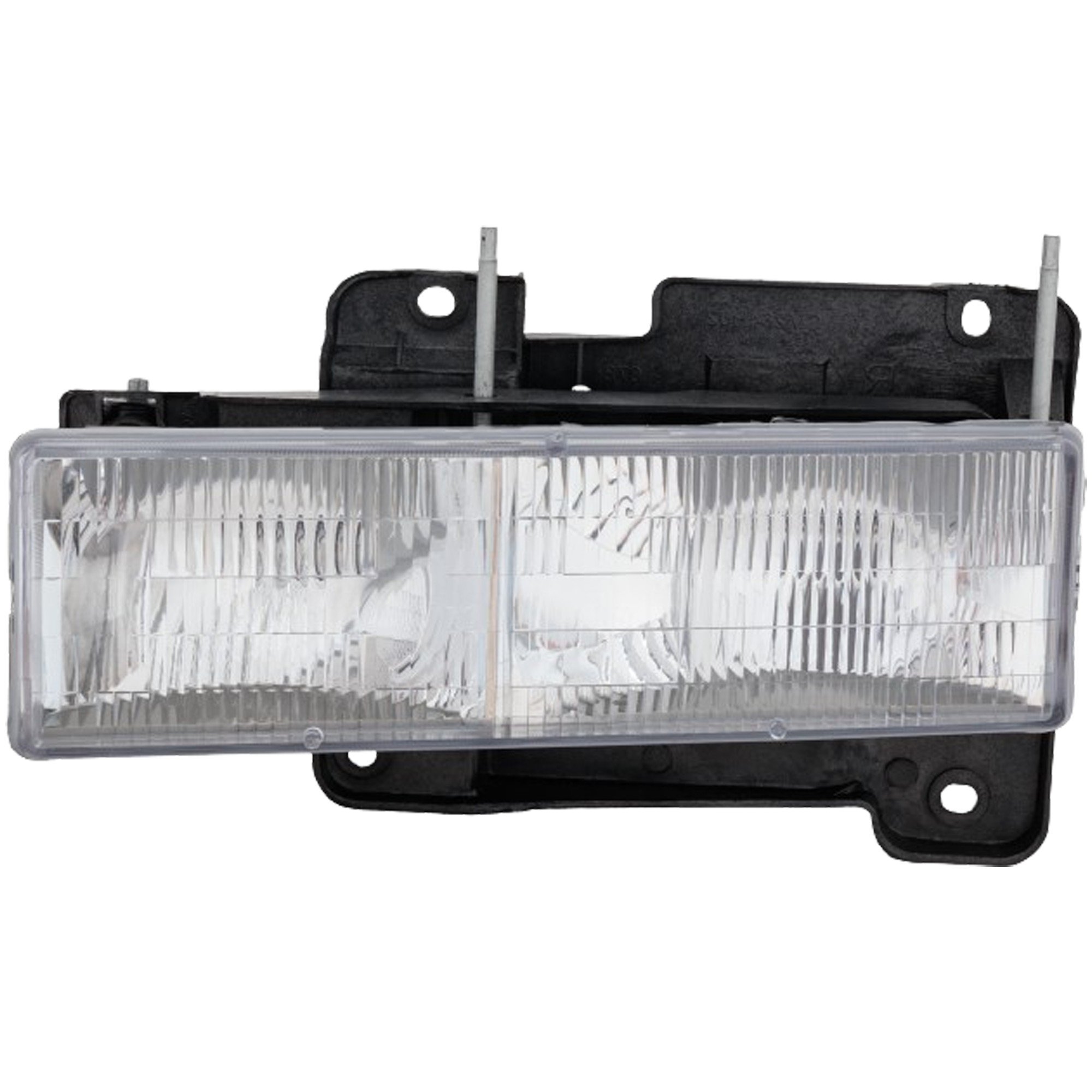 Composite Halogen Headlight Assembly for Chevrolet C/K Full Size Pickup 1988-2002/Suburban 1992-1999, Left (Driver), Replacement