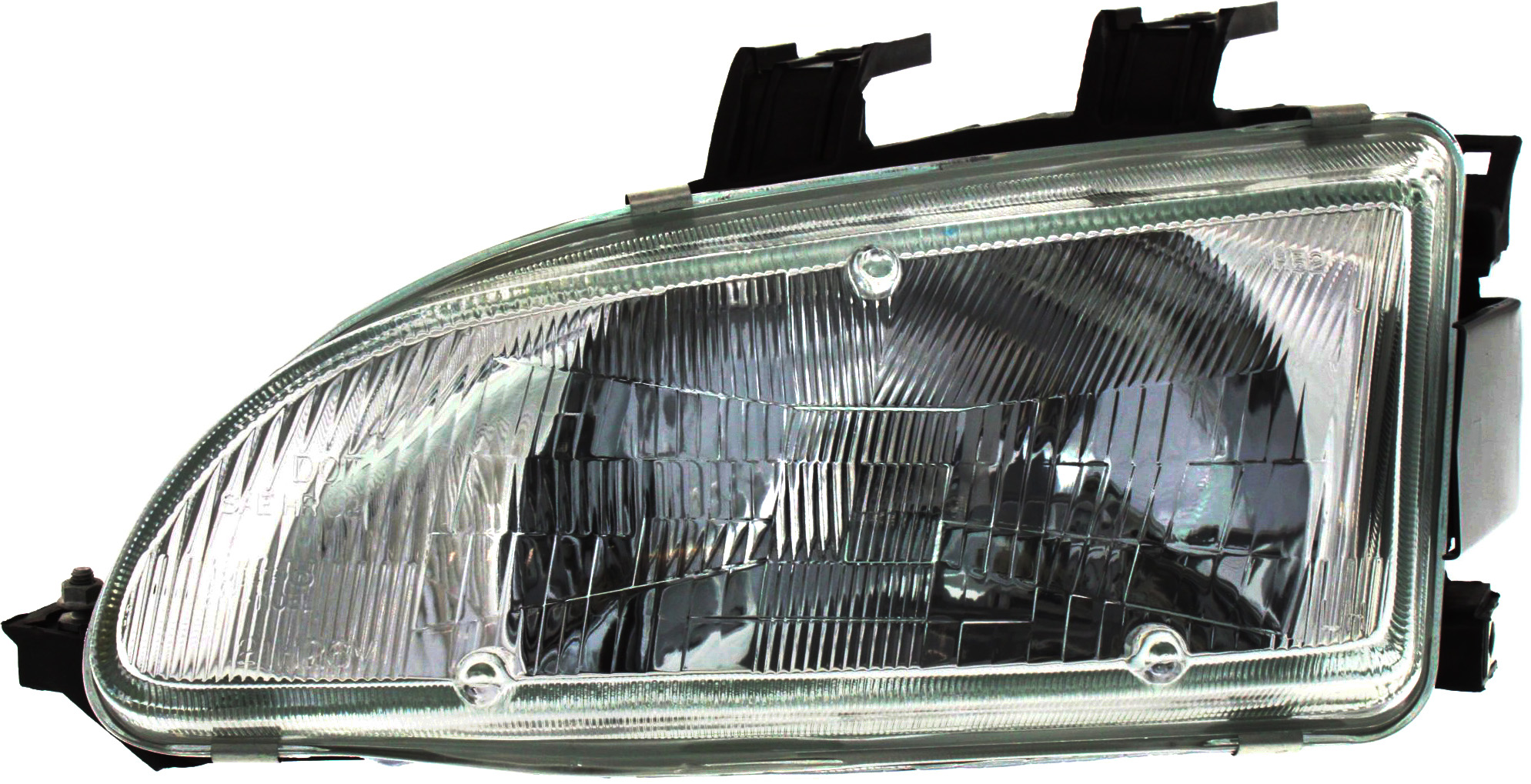 Headlight Assembly for Honda Civic 1992-1995, Left (Driver), Halogen, Replacement