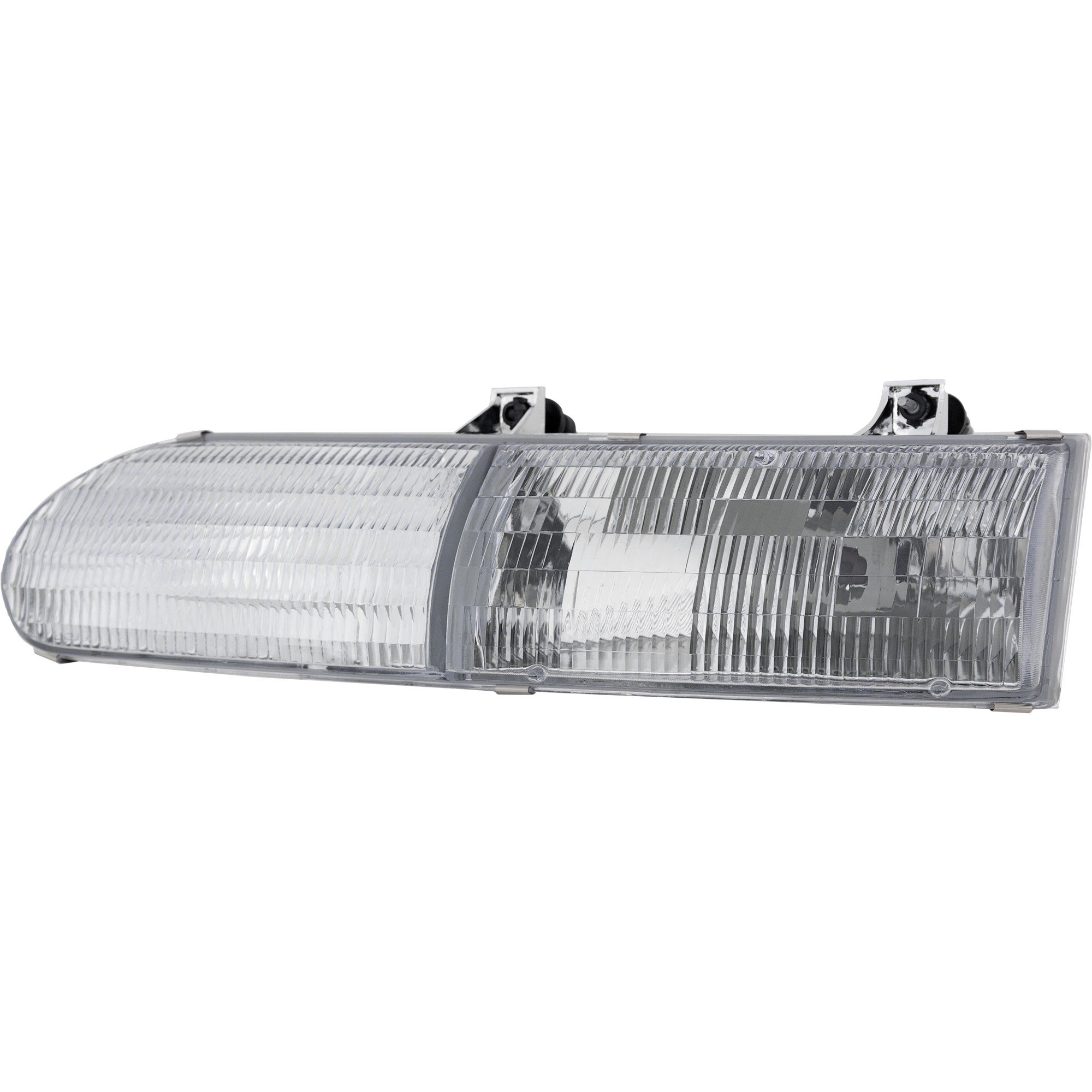 Headlight Assembly for Ford Taurus 1992-1995, Left (Driver), Halogen, Excludes SHO Model, Replacement