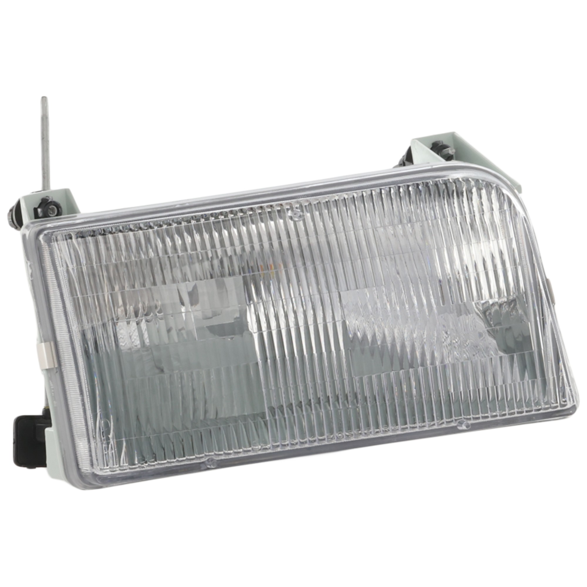Halogen Headlight Assembly for Ford F-Series 1992-1997, Right (Passenger), Replacement (Models: F-150, F-250, F-350)