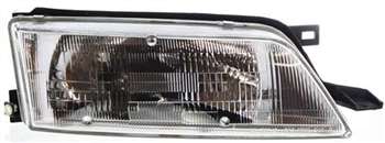 Headlight Assembly for Nissan Maxima 1995-1996, Right (Passenger) Side, Halogen, Replacement