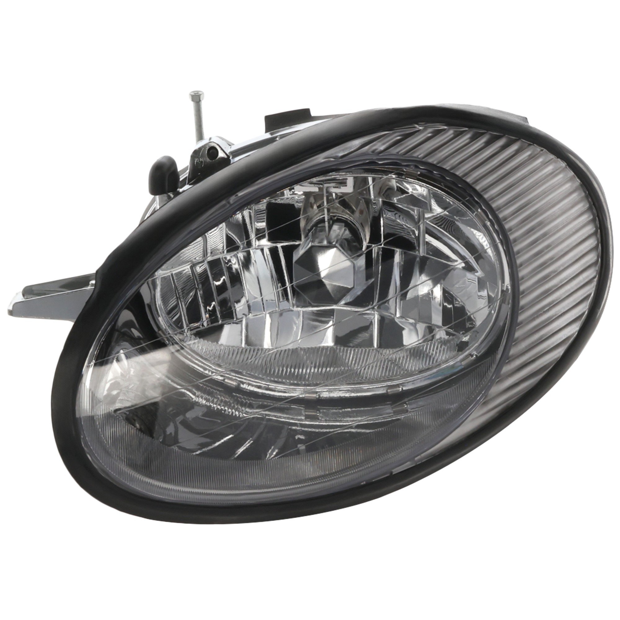 Headlight Assembly for Ford Taurus 1996-1998, Left (Driver) Side, Halogen, Compatible up to 6-10-1998, Replacement