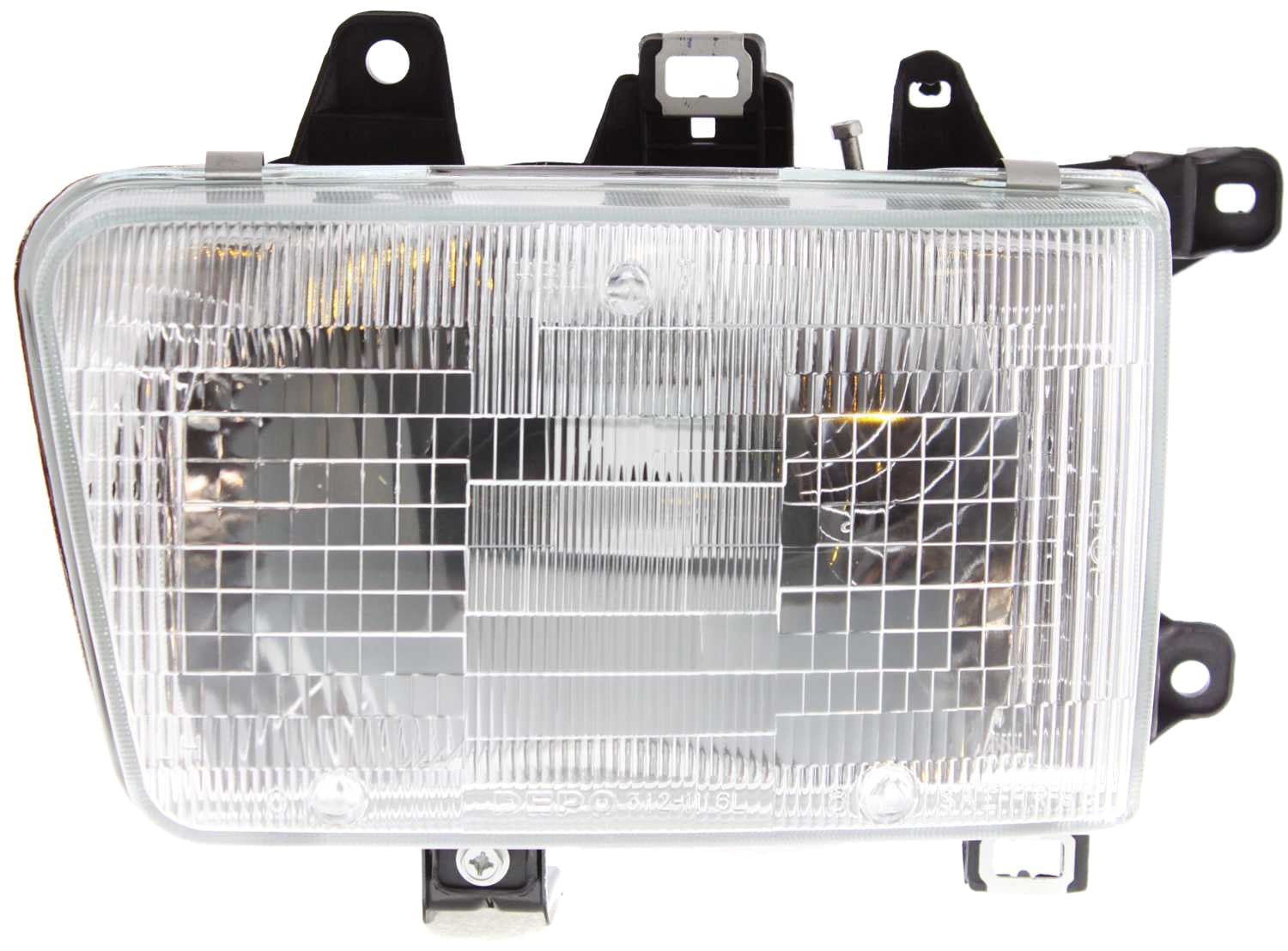 Headlight Assembly for Toyota 4Runner 1990-1995, Left (Driver), Halogen, Composite, Replacement