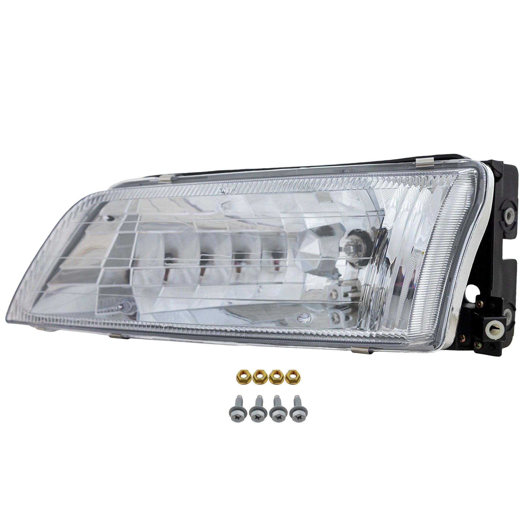 Headlight Assembly for Nissan Maxima 1997-1999, Left (Driver), Halogen, Replacement