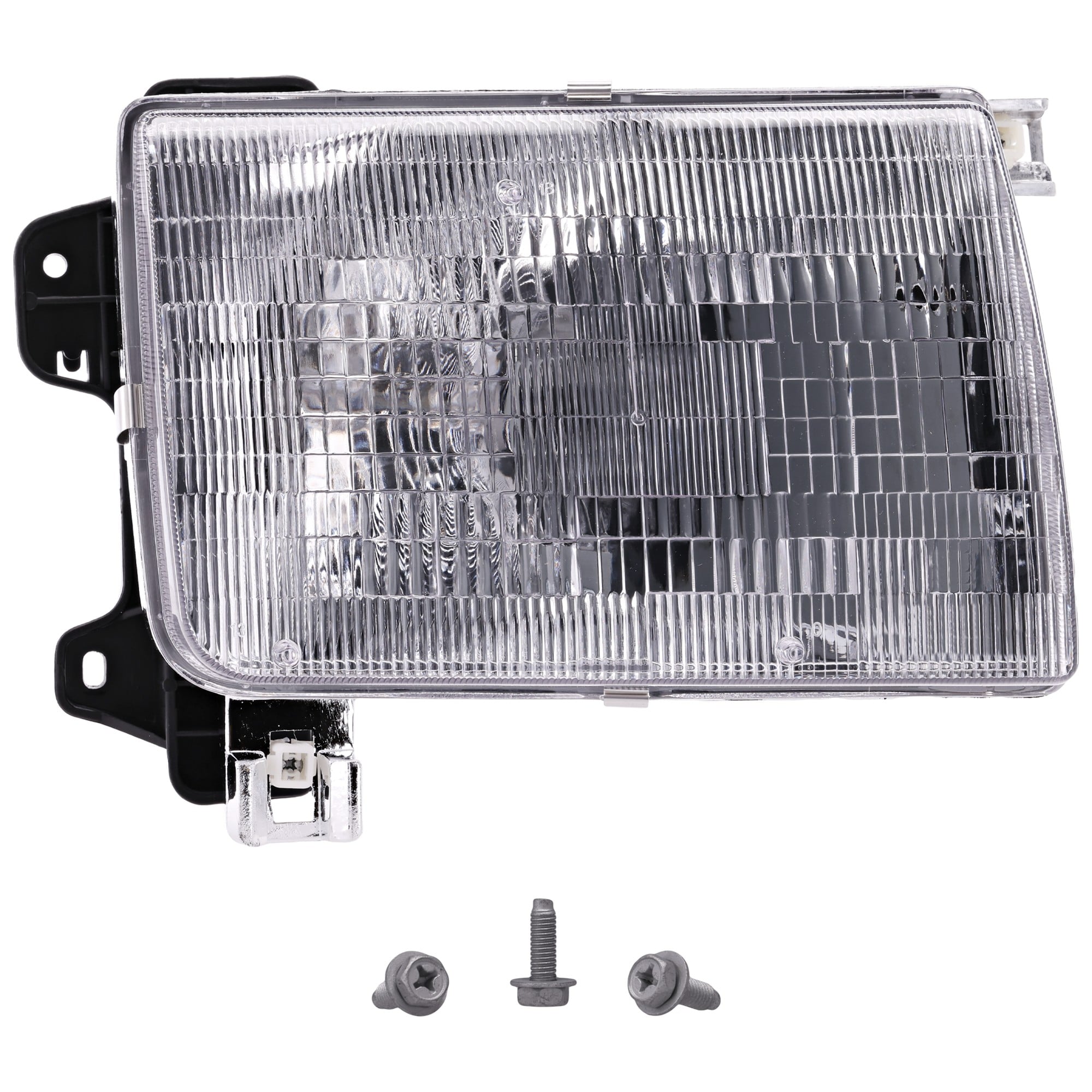 Headlight Assembly for Nissan Frontier 1998-2000, Right (Passenger) Side, Halogen, Up to 9-99, Replacement
