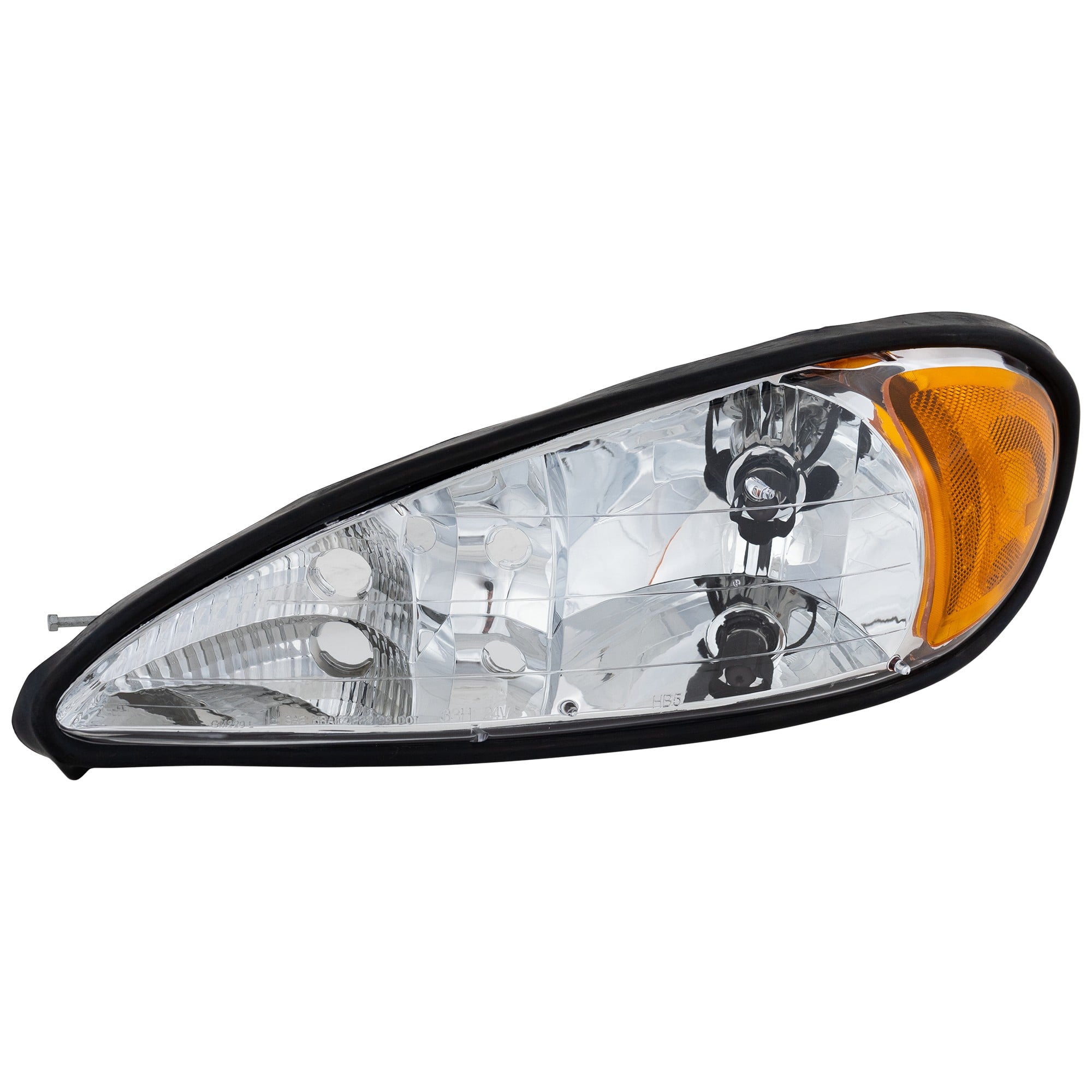 Headlight Assembly for Pontiac Grand AM 1999-2005, Left (Driver), Halogen, Replacement