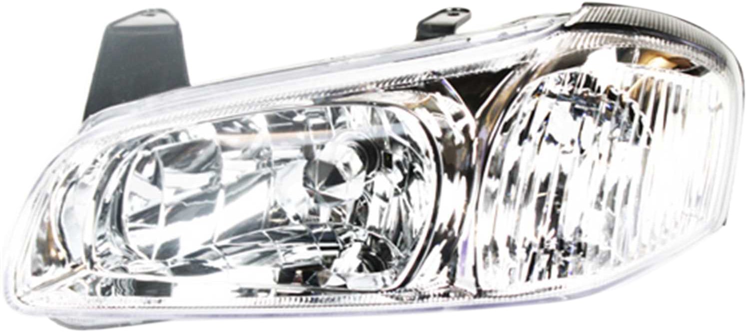Headlight Assembly for Nissan Maxima 2000-2001, Left (Driver), Halogen, without 20th Anniversary Edition, Replacement
