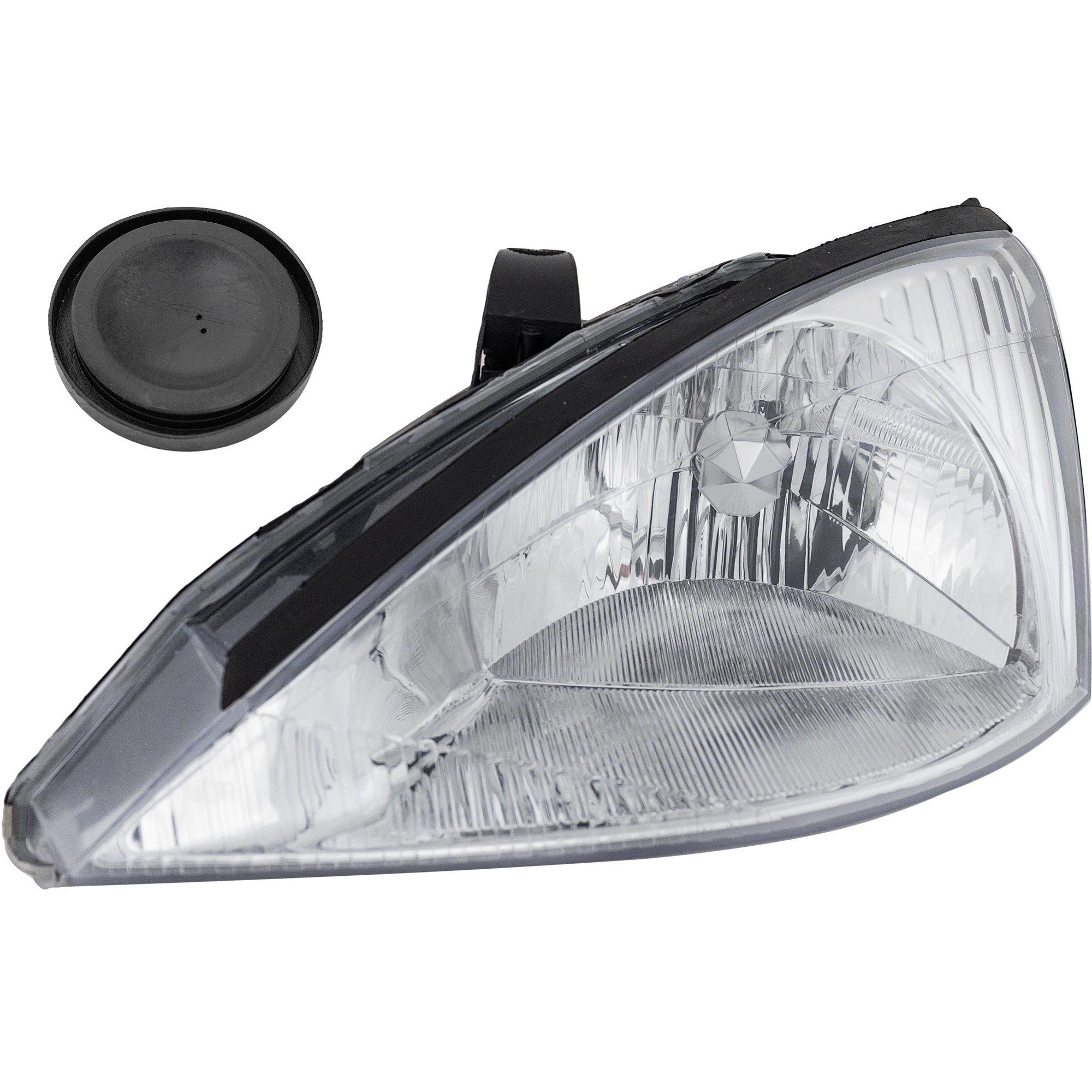 Headlight Assembly for Ford Focus 2000-2002, Left (Driver), Halogen, Excludes SVT Model, Replacement