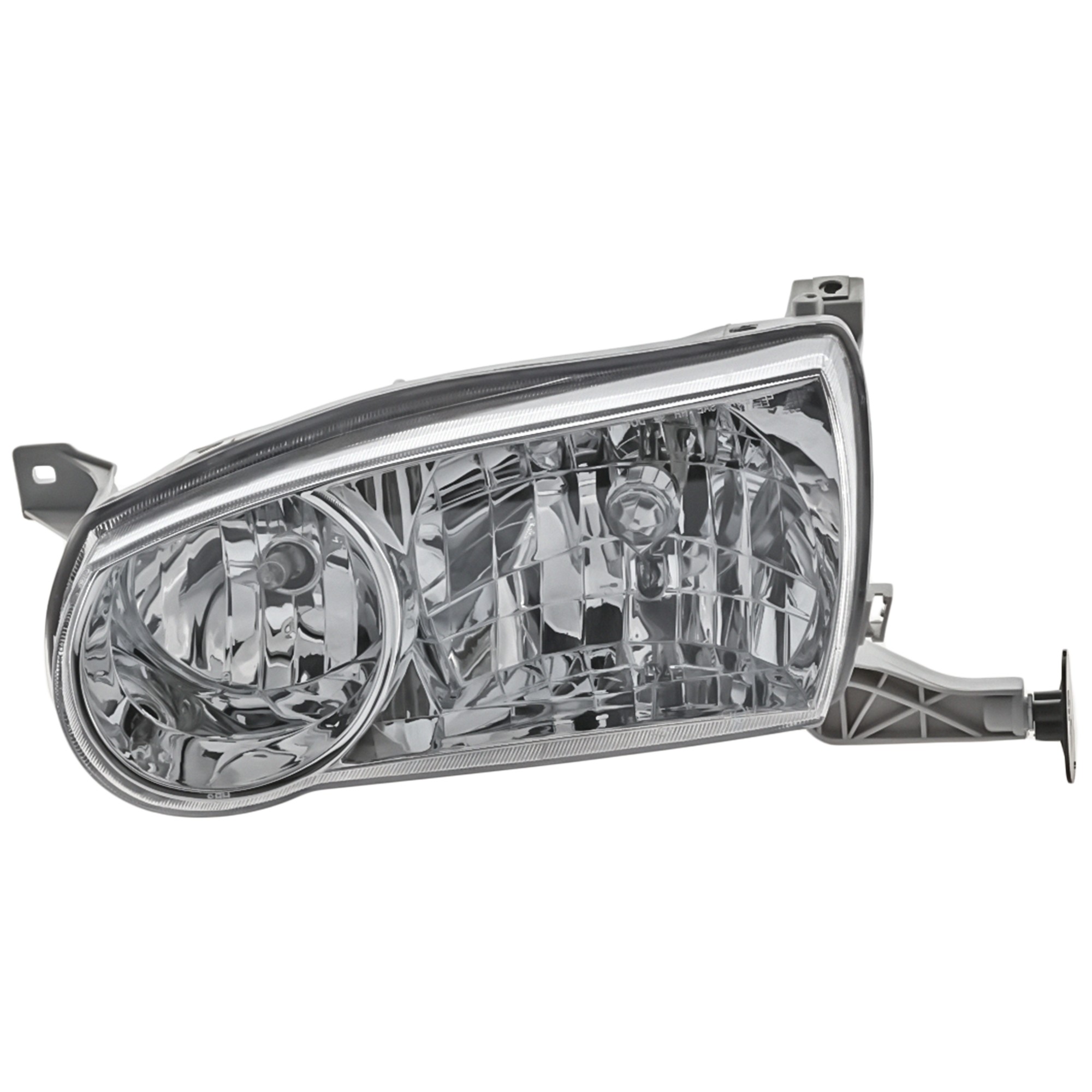 Headlight Assembly for Toyota Corolla 2001-2002, Left (Driver), Halogen, Replacement