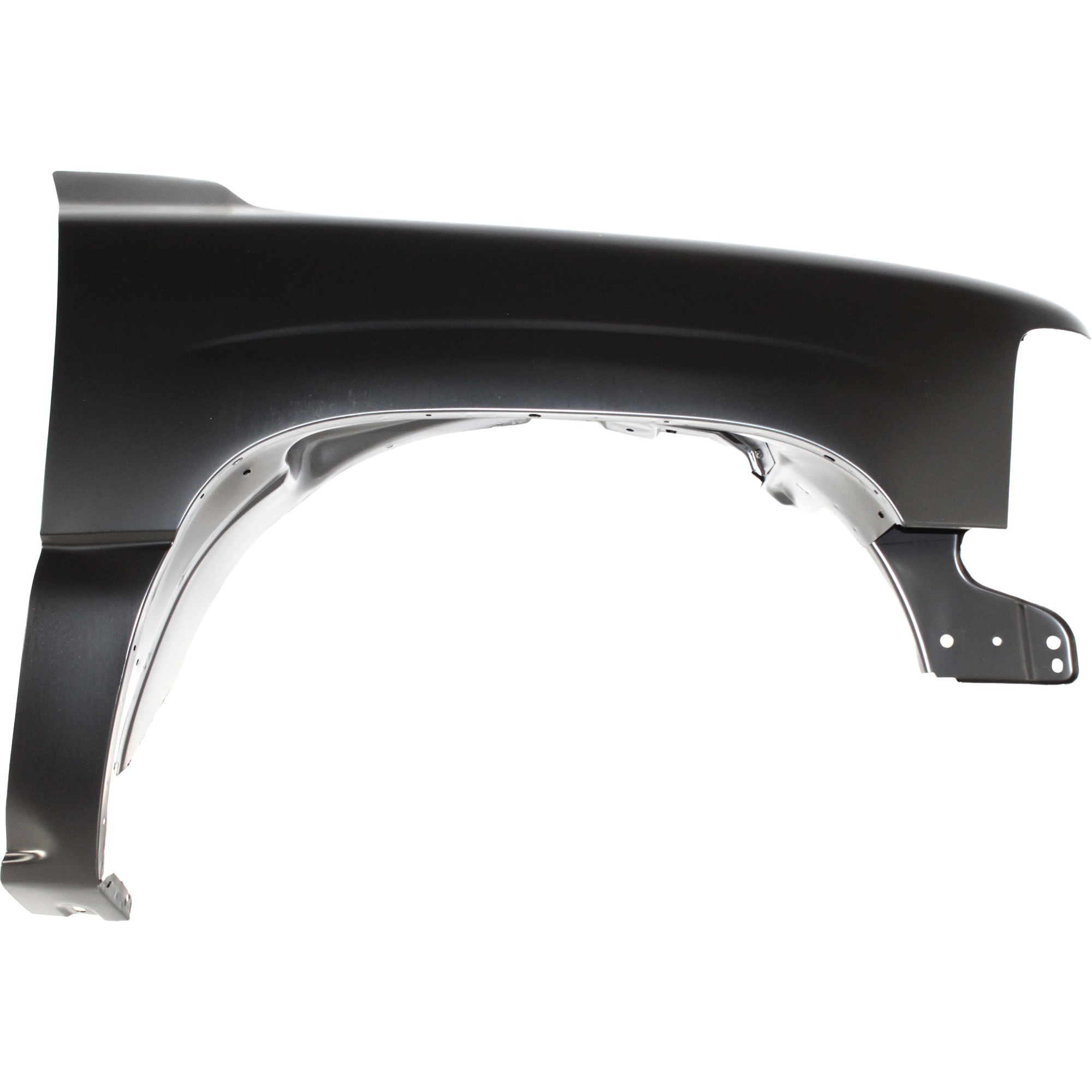 Front Fender Right (Passenger) for Chevrolet Silverado (1999-2002), Suburban, Tahoe (2000-2006), Primed (Ready to Paint), Replacement (CAPA Certified)