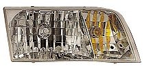 1998 - 2002 Ford Crown Victoria Headlight Assembly (Original Lens Design) - Left (Driver)