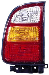 Left (Driver) Tail Light Assembly for 1998 - 2000 Toyota RAV4, Rear Tail Light Replacement, Lens Cover,  8156042050