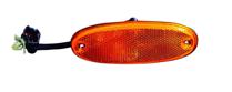Front Marker Light Assembly for 1999 - 2001 Hyundai Sonata, Right (Passenger) Side, Replacement Lens Cover,  9230438001, Replacement