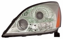 Headlight Lens and Housing for Lexus GX470 2003-2009, Left (Driver) Side, without Sport Package - CAPA-Certified, Replacement
