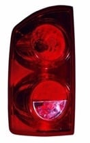 Tail Light Assembly for Dodge Full Size Pickup 2007-2009, Left (Driver), CAPA-Certified, Replacement