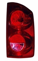 Tail Light Assembly for Dodge Full Size Pickup 2007-2009, Right (Passenger) Side, CAPA-Certified, Replacement