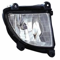 Left (Driver) Fog Light Assembly for 2006 - 2010 Kia Sportage, Replacement Housing / Lens / Cover,  922011F001, Replacement
