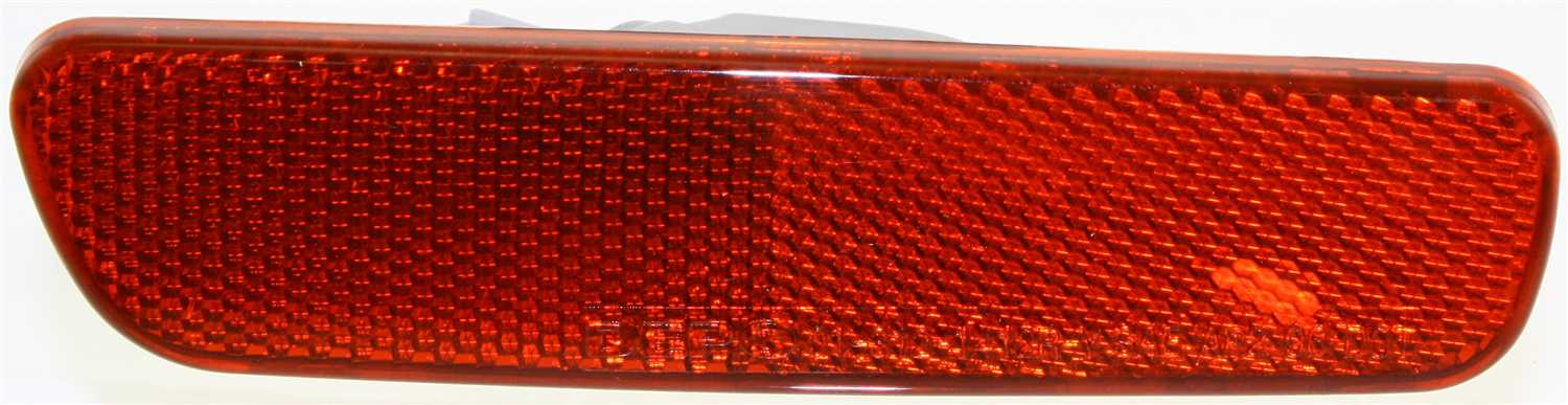 Rear Side Marker Light Assembly for Lexus RX300 1999-2003 / IS300 2001-2005, Left (Driver), On Bumper, Replacement