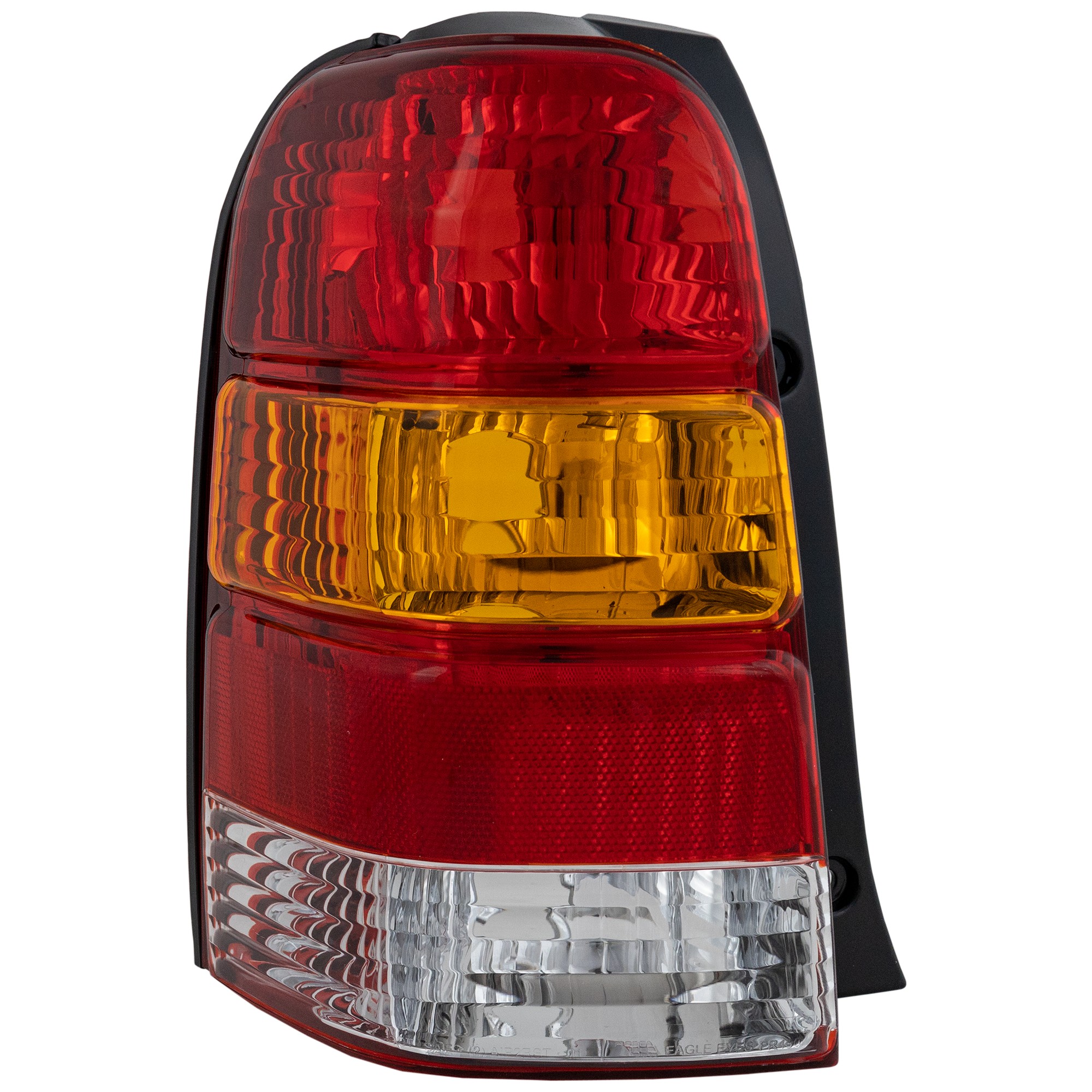 Tail Light Lens and Housing for 2001-2007 Ford Escape, Left (Driver) Side, Replacement