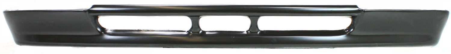 Front Lower Valance Panel for Toyota Pickup 1992-1995, Steel Material, Painted Black, 2WD (Two-Wheel Drive), Replacement